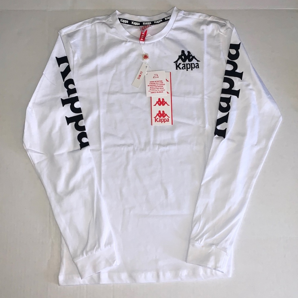 Kappa white long sleeve shirt